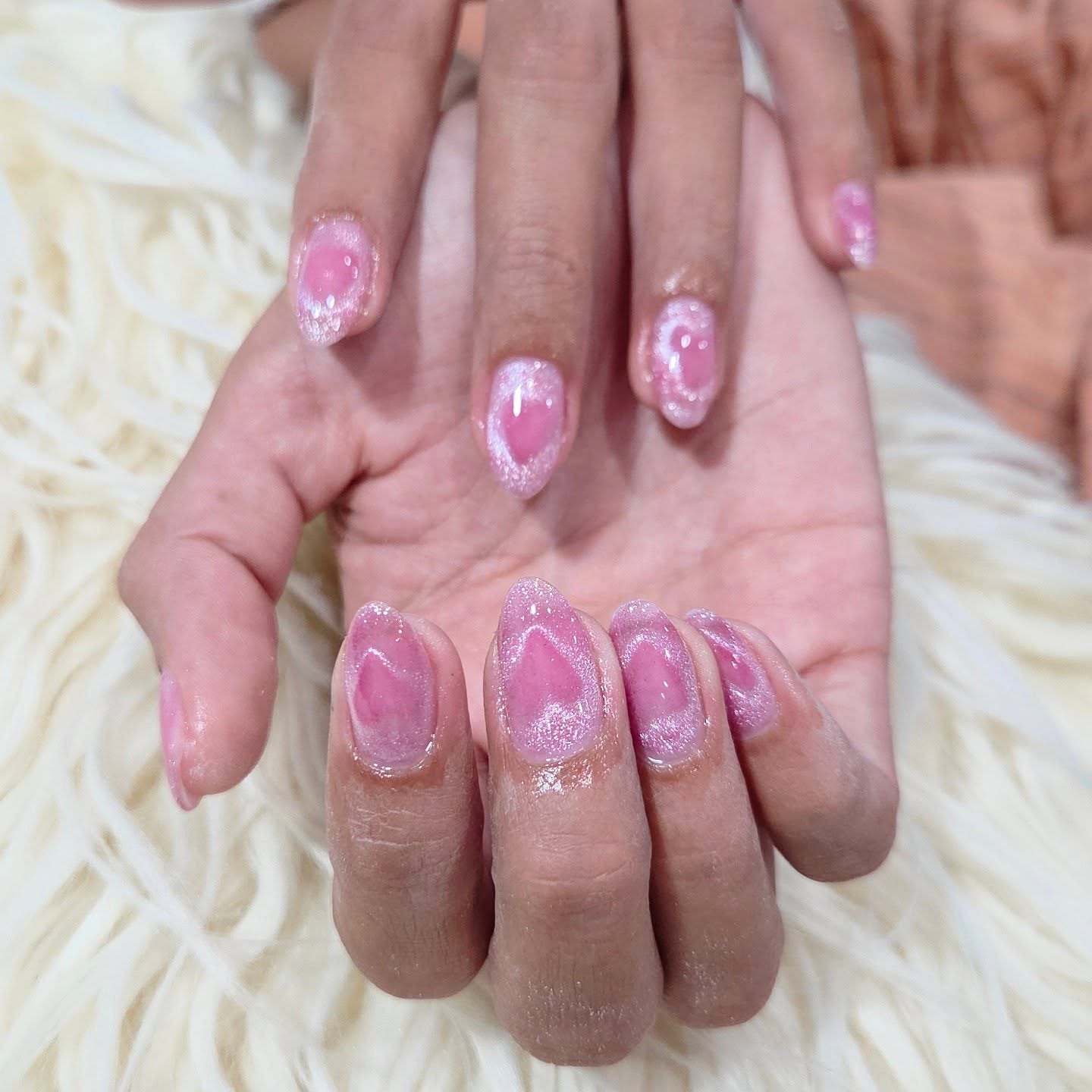 Gel-X full set nail art by Terry